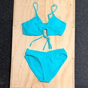 Vibrant Blue Bikini Set